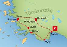 Lykia partvidéke -  BUD, Repülő