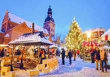 Adventi fények a Baltikumban -  BUD, Repülő