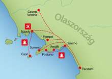 Amalfi fenséges partvidéke -  BUD, Repülő