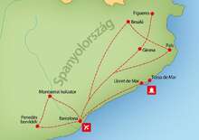 Katalónia csillagtúra -  BUD, Repülő