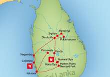 Srí Lanka -  BUD, Repülő