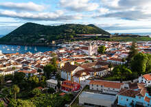 A smaragdzöld Azori-szigetek - Budapest, Repülő