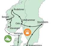 Fjordok közt a Skandináv-félszigeten