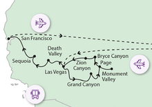 A Vadnyugat nemzeti parkjai és San Francisco