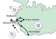 Sarki fény Izlandon