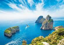 TAVASZKÖSZÖNTŐ A SORRENTÓI-FÉLSZIGETEN - Hajóval Positánóból Amalfiba, kellemes séta Capri-szigetén - Budapest, Repülő