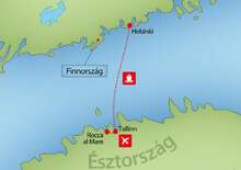 Tallinn karácsonyi varázsa városlátogatás -  BUD, Repülő