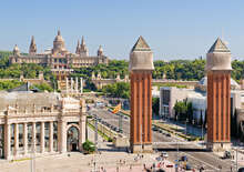 Barcelona - a katalán főváros - Budapest, Repülő