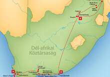 Dél-Afrika -  BUD, Repülő
