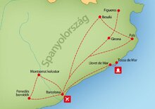 Katalónia csillagtúra -  BUD, Repülő