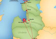 A Baltikum kincsei -  BUD, Repülő